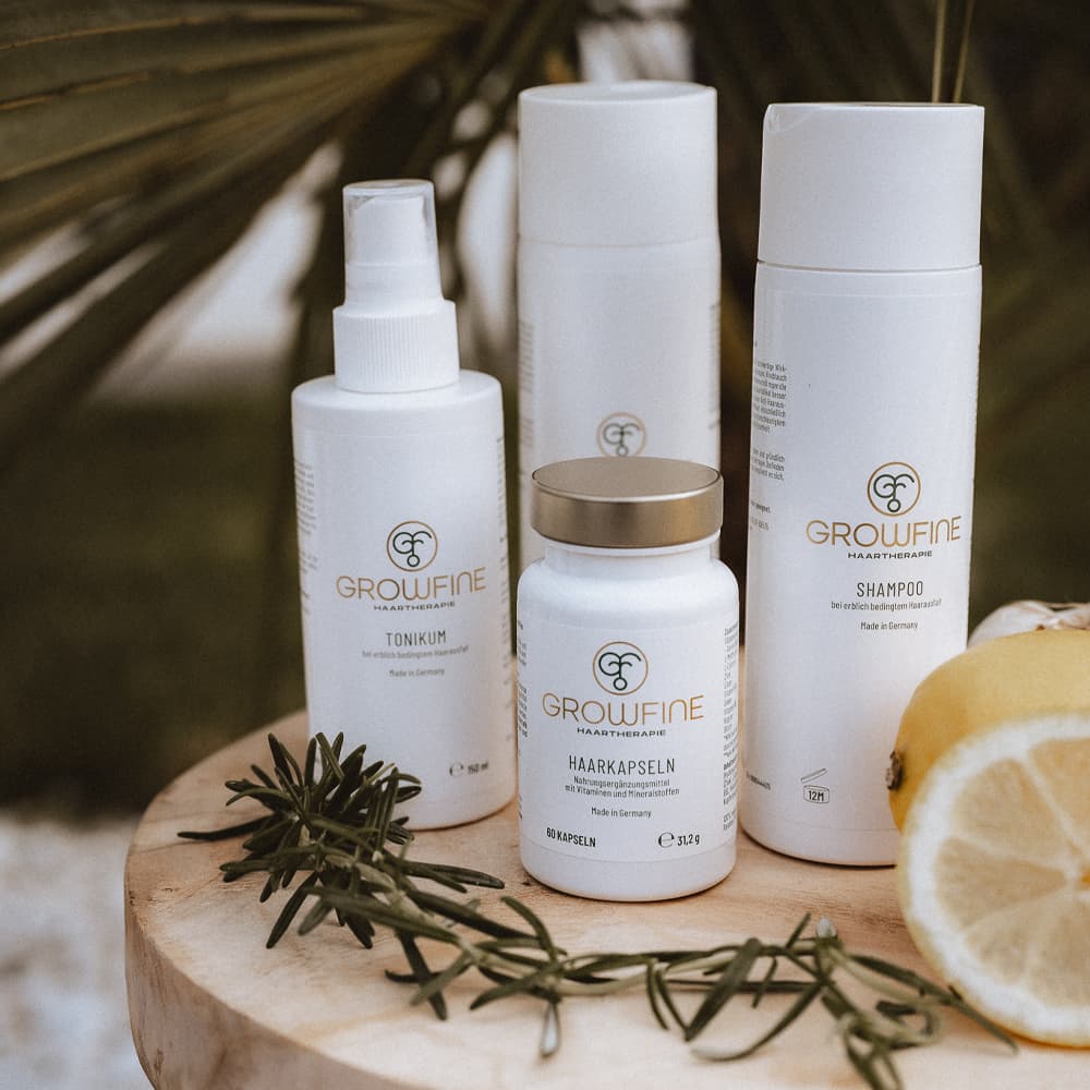 Ganzheitliche Haarpflege Routine