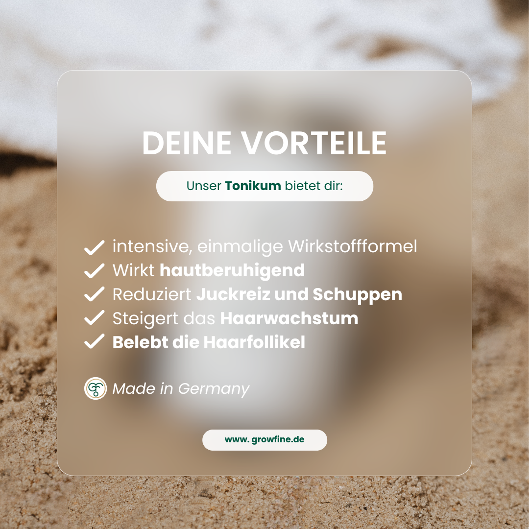 Growfine® Tonikum mit Wirkstoffkomplex für stärkeres Wachstum