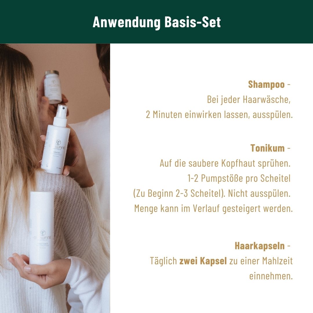 Growfine Haartherapie© Fokus-Set (Innen & Außen)