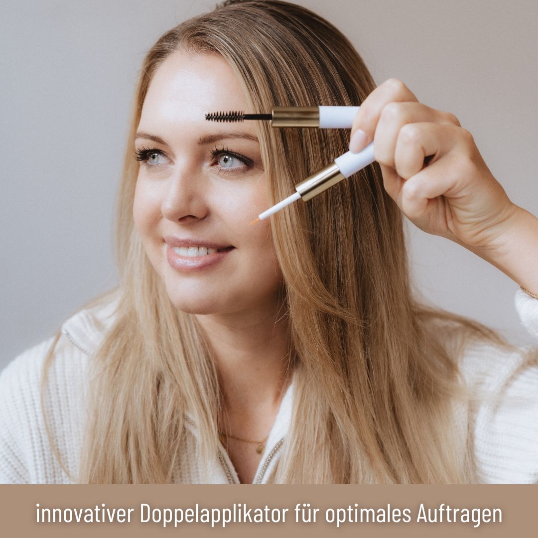 SALE: Wimpern- & Augenbrauenserum - für stärkeres und volleres Wachstum - hormonfrei