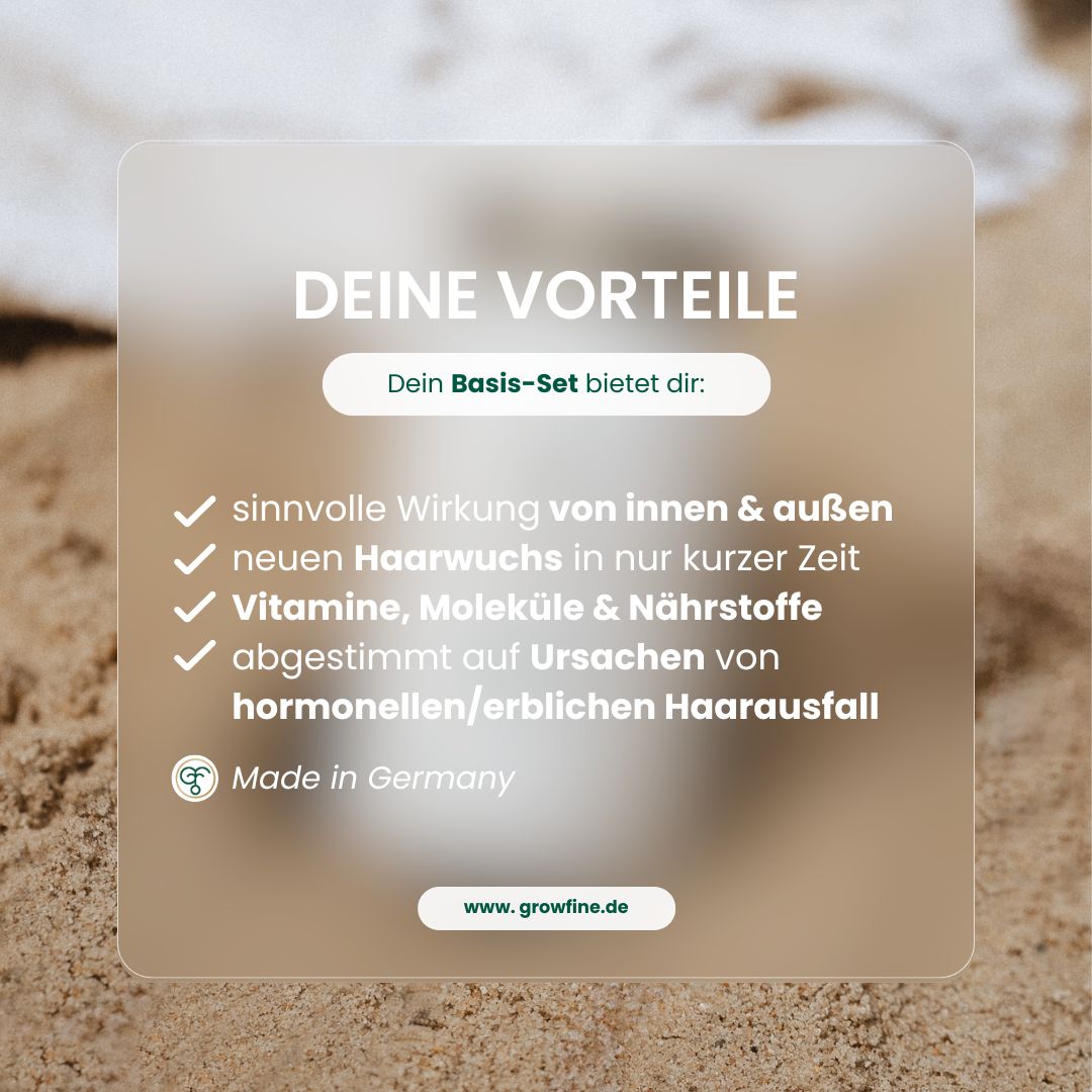 Growfine® Basis-Set für volleres Haar und stärkeres Wachstum