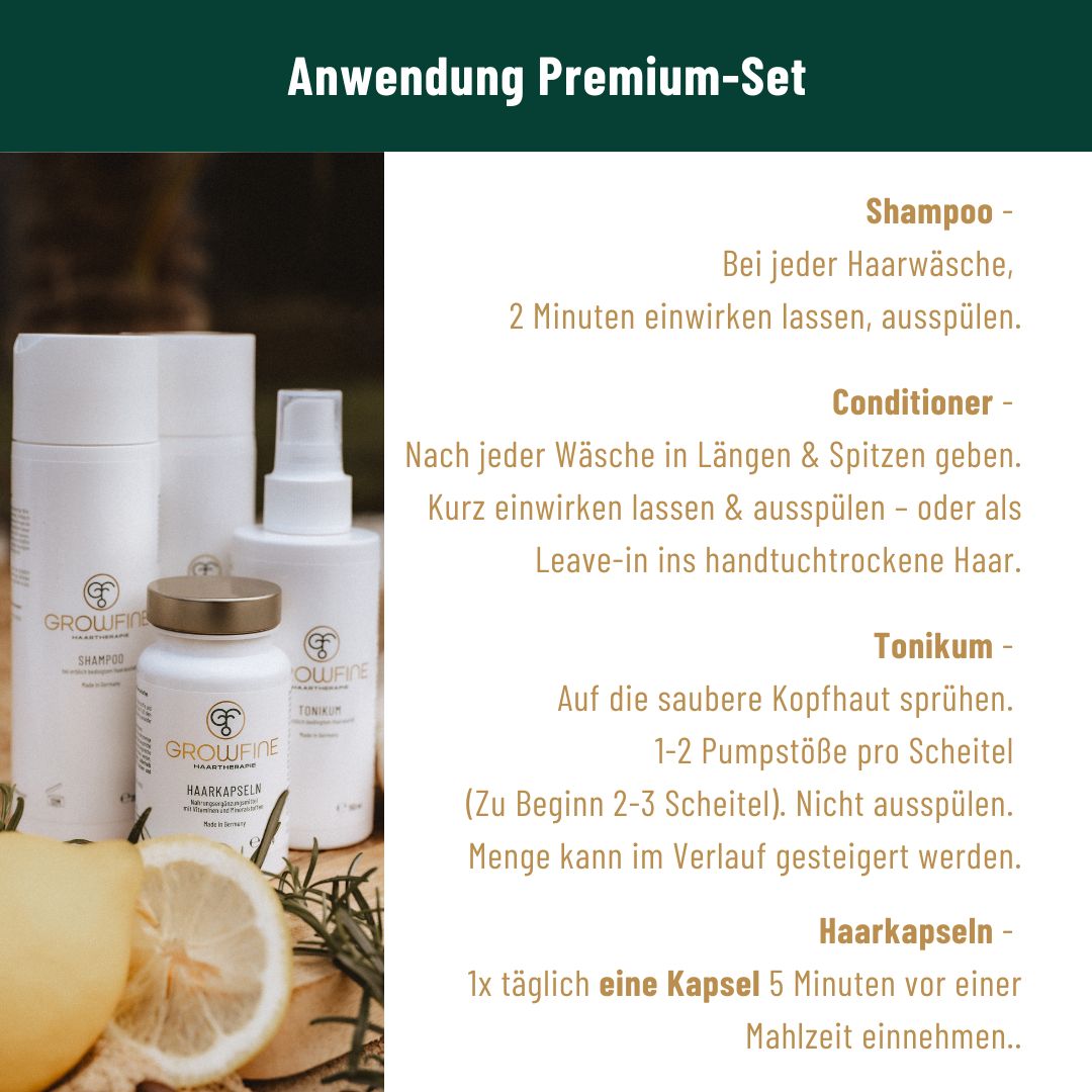 Premium-Set für kräftigeres Haar - All-in-One Routine für maximale Ergebnisse