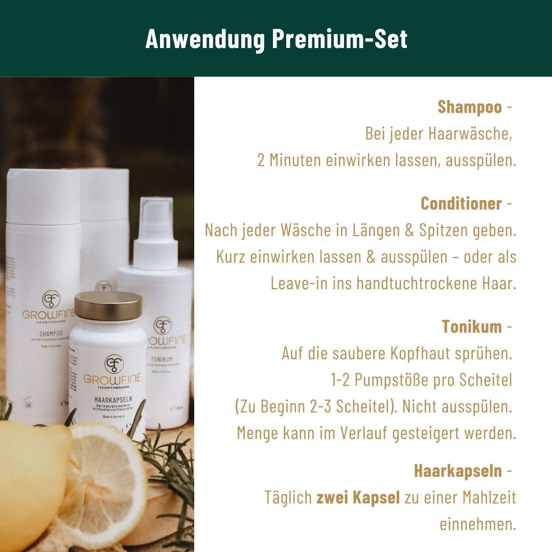 Premium-Set für kräftigeres Haar - All-in-One Routine für maximale Ergebnisse