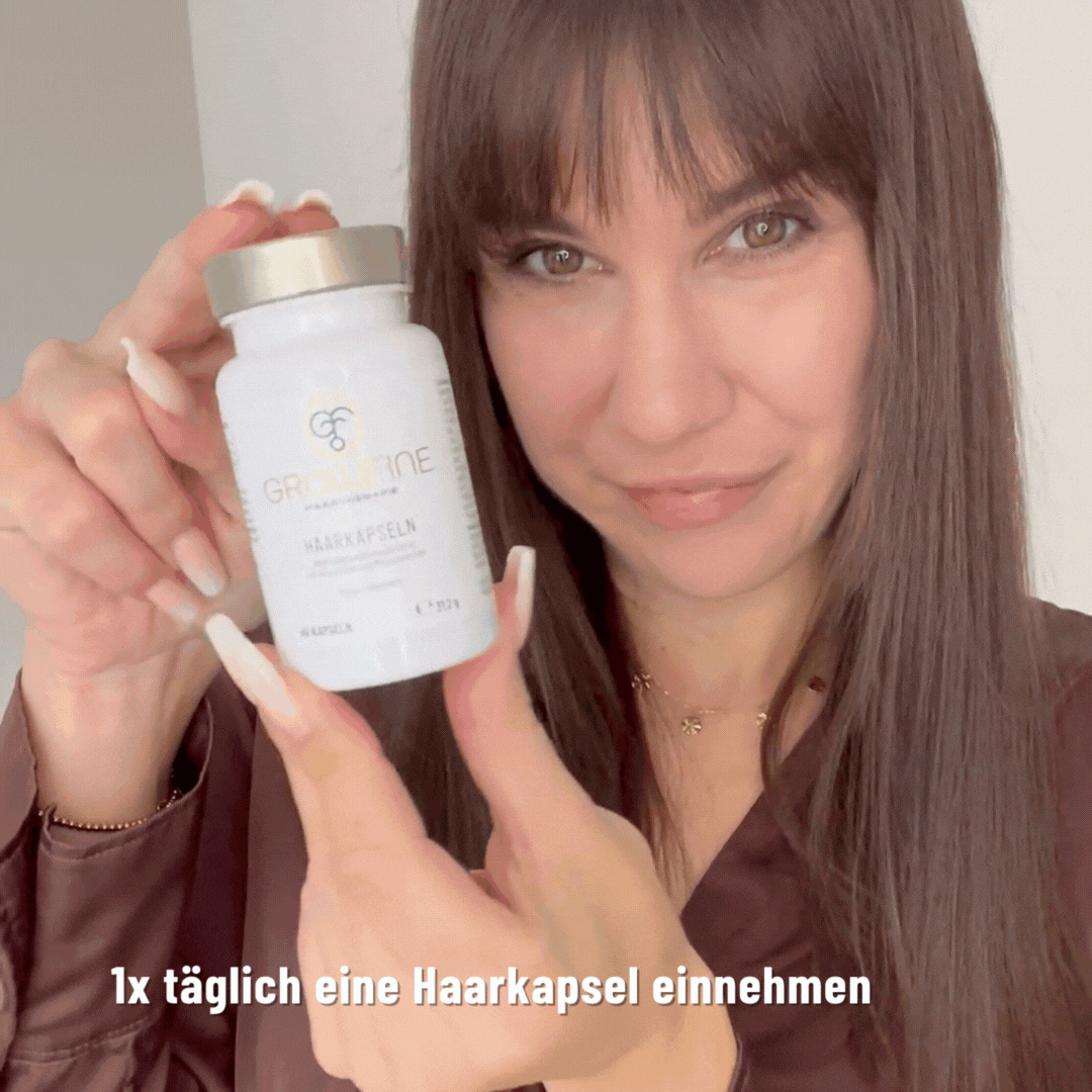 Growfine® Haarkapseln mit Sägepalme und Nährstoffen (60-Tage-Kur)