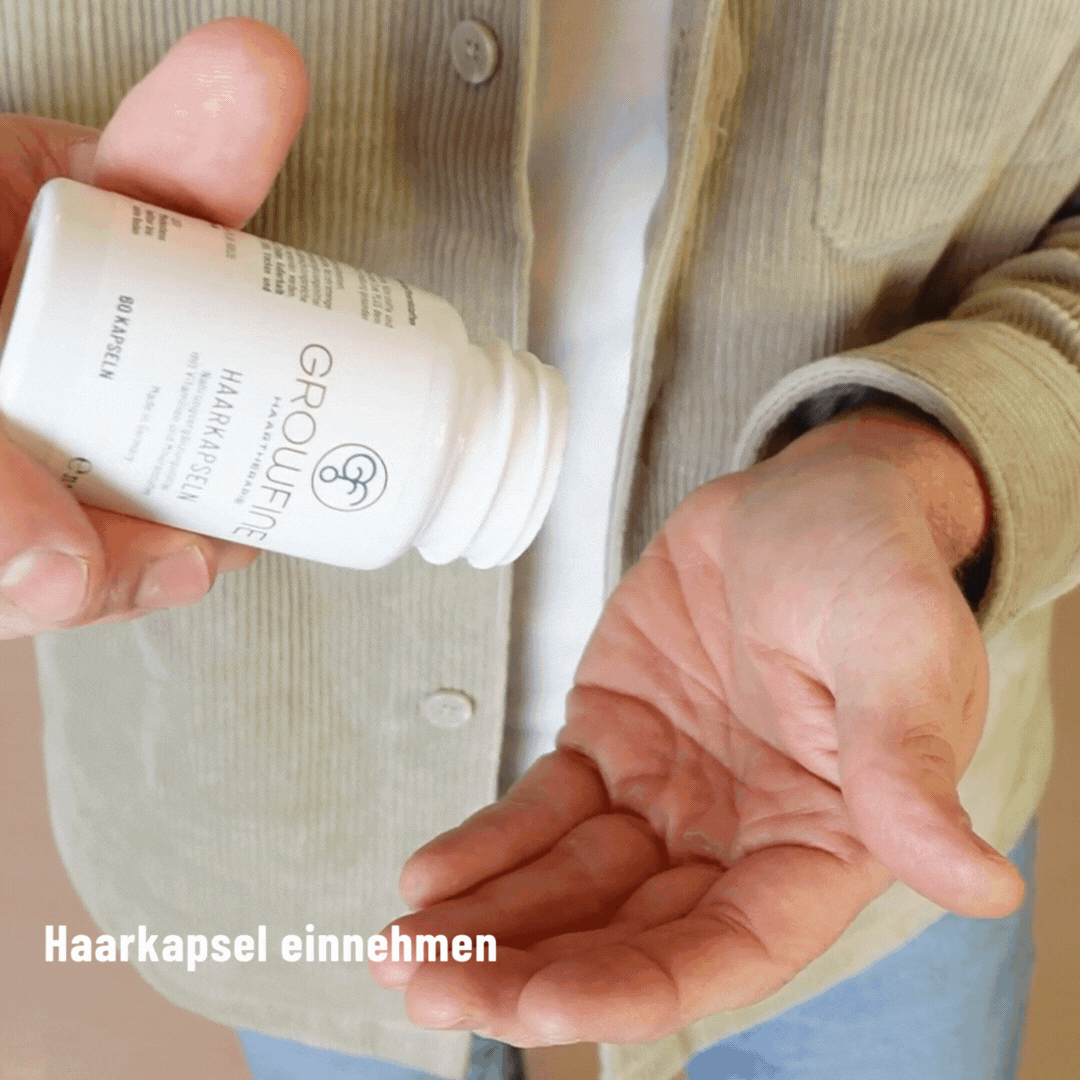 Growfine® Haarkapseln mit Sägepalme und Nährstoffen (60-Tage-Kur)