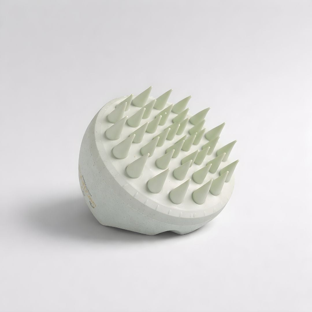 Scalp-Brush  (grün/creme)