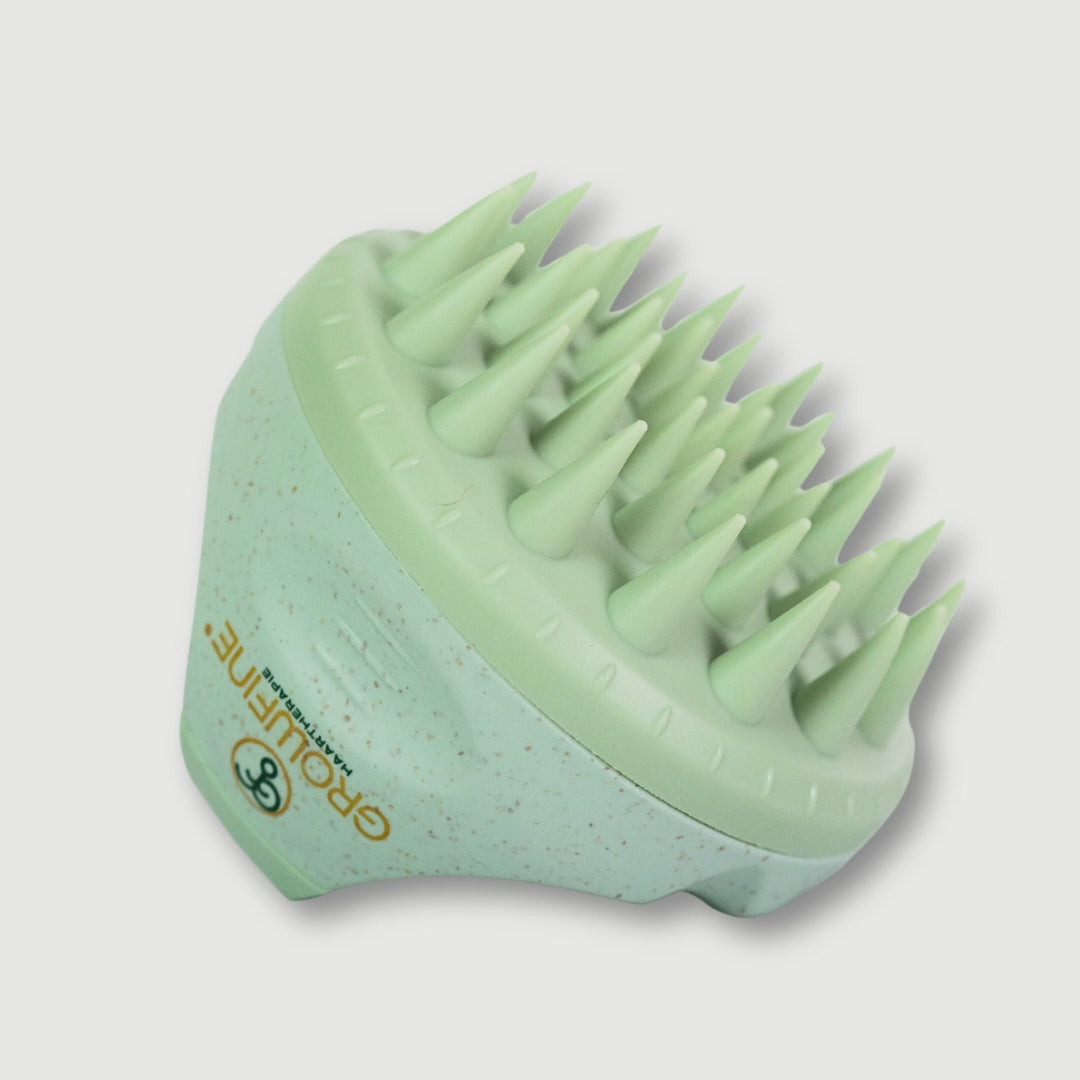 Scalp-Brush  (grün/creme)